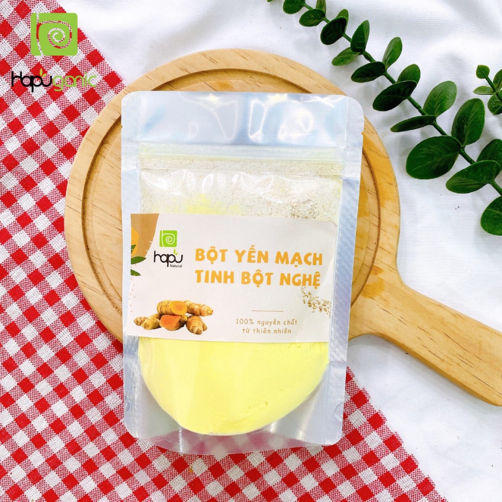 BỘT THIÊN NHIÊN TRẮNG DA, GIẢM MỤN, GIẢM NÁM, TẮM TRẮNG HAPUGANIC