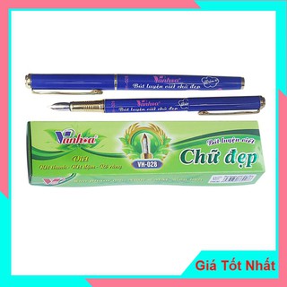 Bút Máy Học Sinh Luyện Chữ Đẹp Ngòi 2 Màu Vạn Hoa VH028