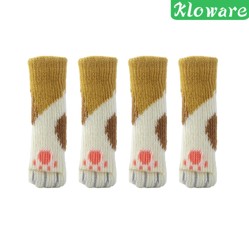 4 Vớ Bọc Chân Ghế Chống Trầy Sàn Nhà 1