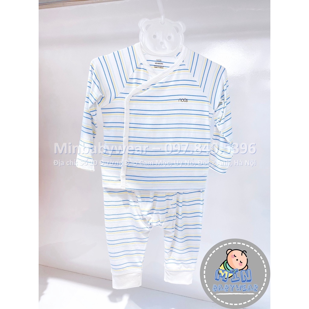 Bộ sơ sinh cài chéo pettit cho bé sơ sinh