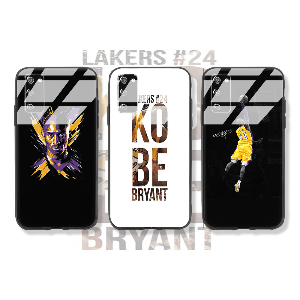 Ốp điện thoại tráng gương họa tiết Kobe NBA 24 Mamba cho IPHONE 7 8 SE 2020 6 6S 6PLUS 6SPLUS XSMAX X XS XR