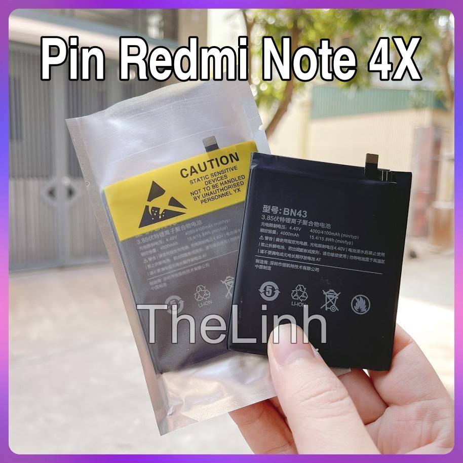 Pin Xiaomi Redmi Note 4X - BN43