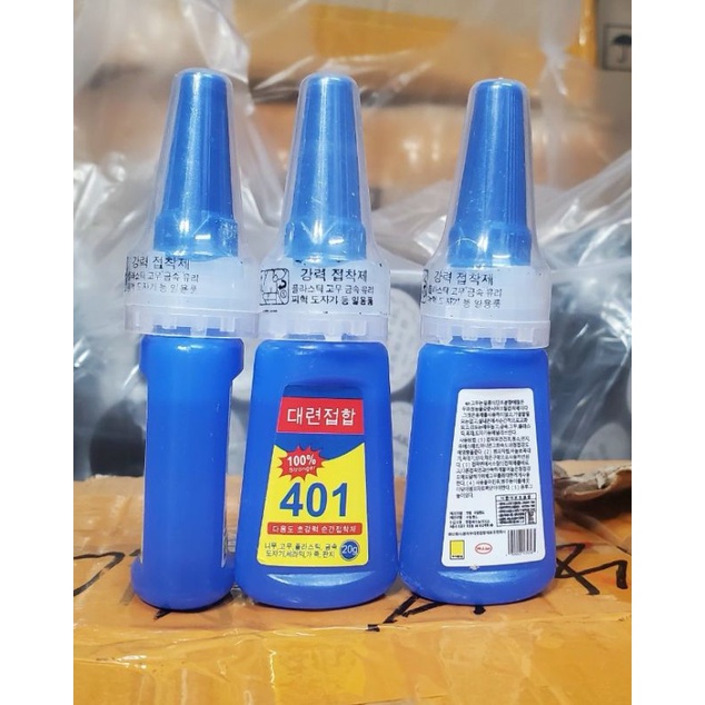 Keo 401 gắn móng giả, loại keo 100% Siêu dính - manh219