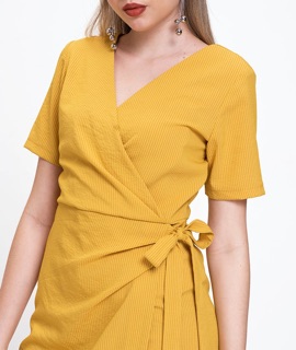 Đầm Hnoss chéo tà giựt tag new 100%
