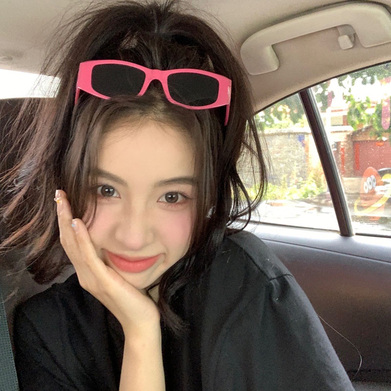 Kính Mát Gọng Vuông Nhỏ Thời Trang Cho Nữ