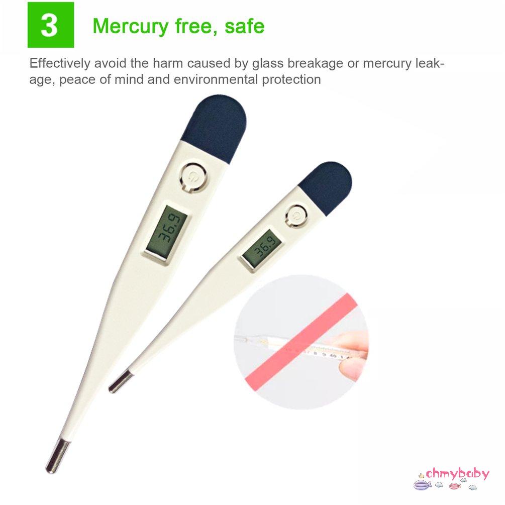 【OMB】 Medical Thermometer Oral Armpit Thermometer Digital Display Thermometer
