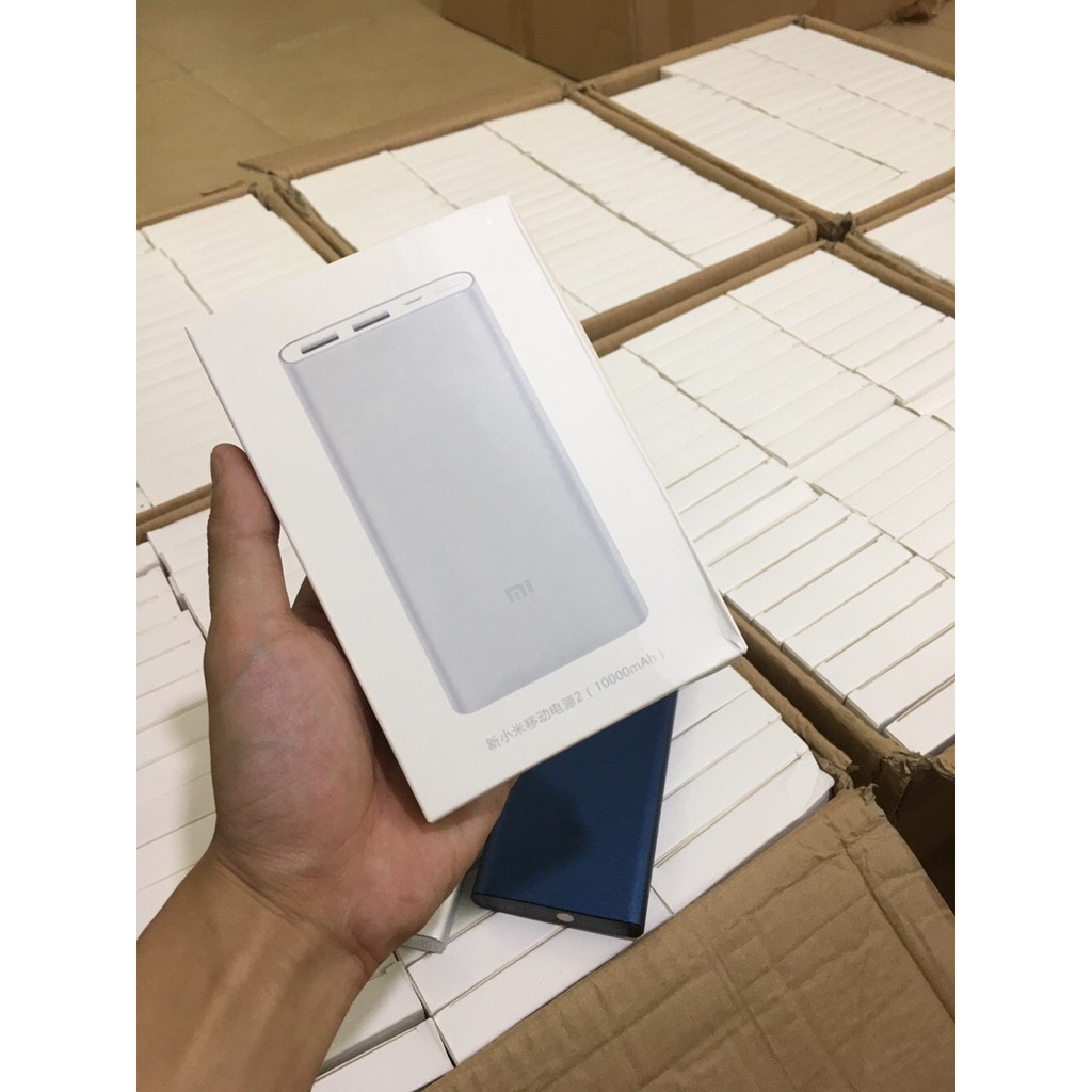 Sạc Dự Phòng Chính Hãng Xiaomi Pin Sạc Dự Phòng Xiaomi Gen 3 Dung Lượng 10000 Mah 2 Cổng Sạc - Bảo Hành 12 Tháng