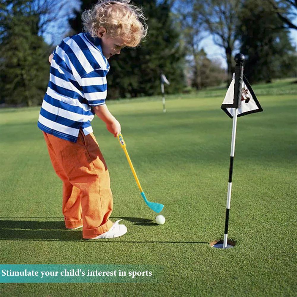 Bộ Gậy Đánh Golf Mini Bằng Nhựa Vui Nhộn Cho Bé
