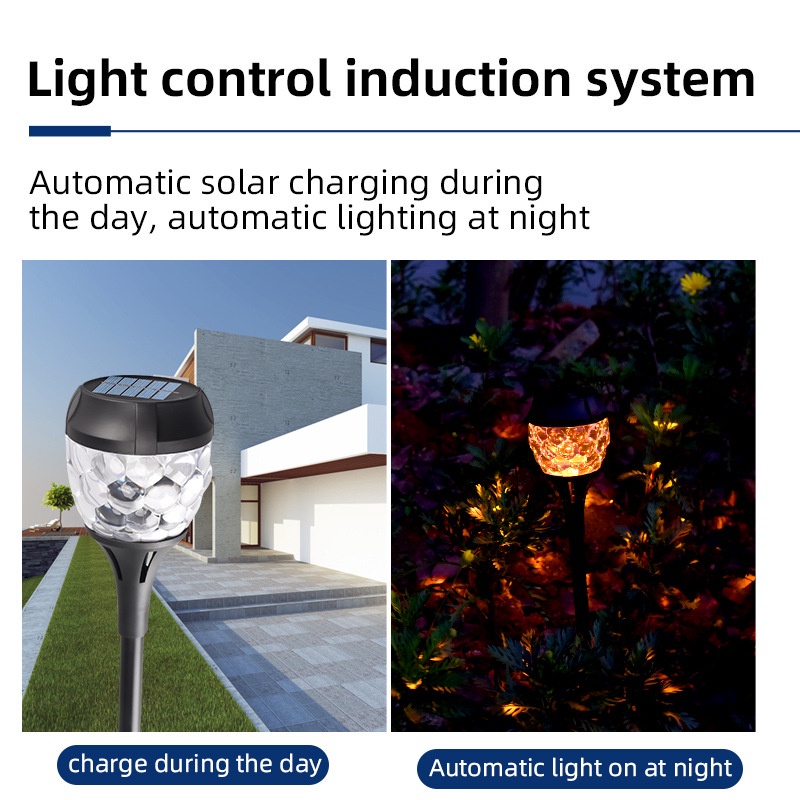 Đèn LED Năng Lượng Mặt Trời Chống Thấm Nước Trang Trí Lối Đi Sân Vườn