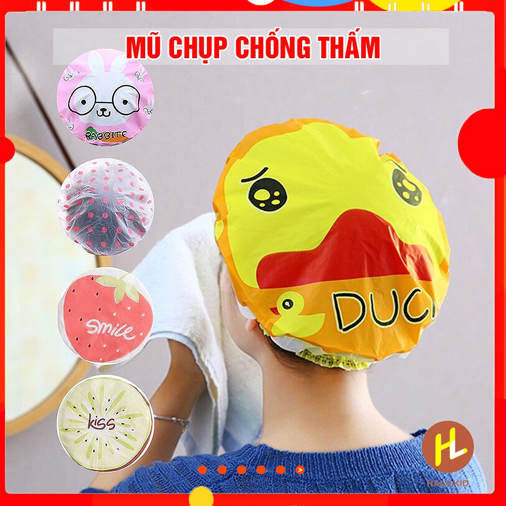 Mũ chụp đầu chống nước đa năng, mũ trùm tóc - Nhiều mẫu -QATE0134