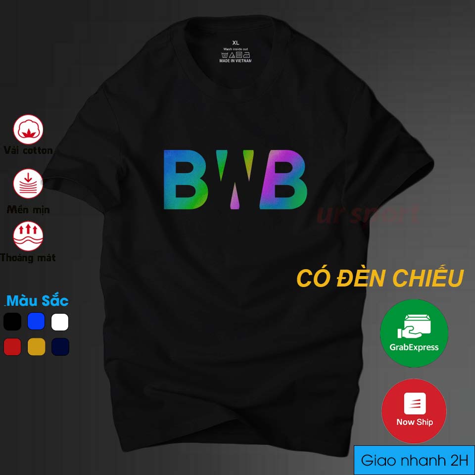 Áo thun nam BWB phản quang 7 màu cá tính | ur sport