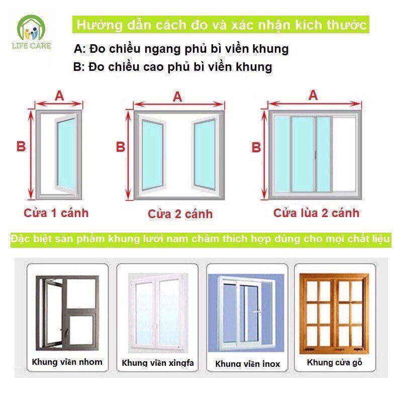 Rèm cửa sổ nam châm chống muỗi thế hệ mới