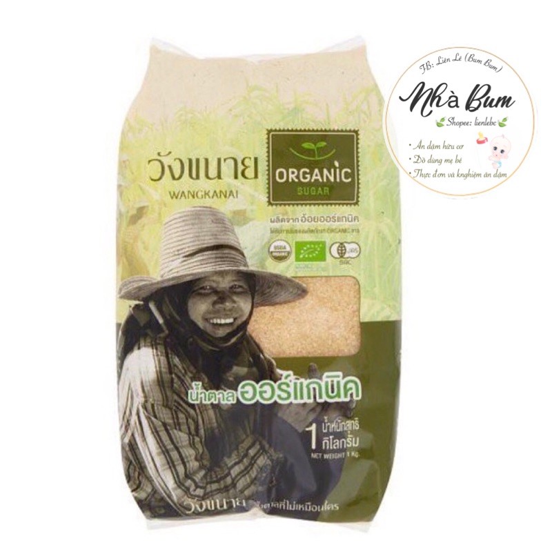 Đường Mía Hữu Cơ Wangkanai Thái Lan 1kg | BigBuy360 - bigbuy360.vn