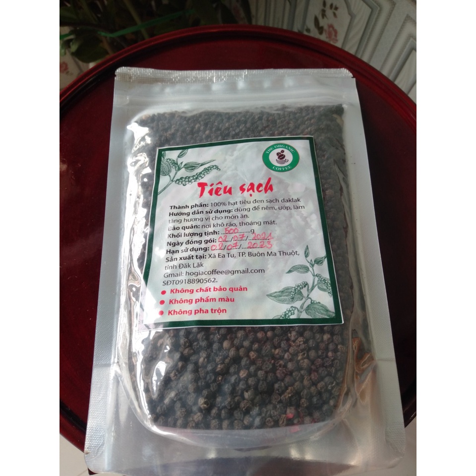 hạt tiêu đen chín đỏ_ DAKLAK (200G)