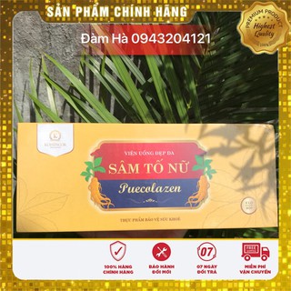 [Sẵn] Sâm tố nữ Puecolazen - viên uống đẹp da sâm tố nữ