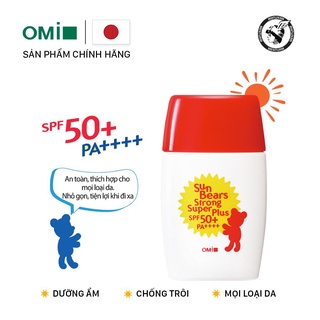 [Nhập khẩu] Sữa Chống Nắng OMI Gấu Đỏ SPF50+ PA++++ - OMI Sun Bears Strong Super Plus SPF50+ PA++++