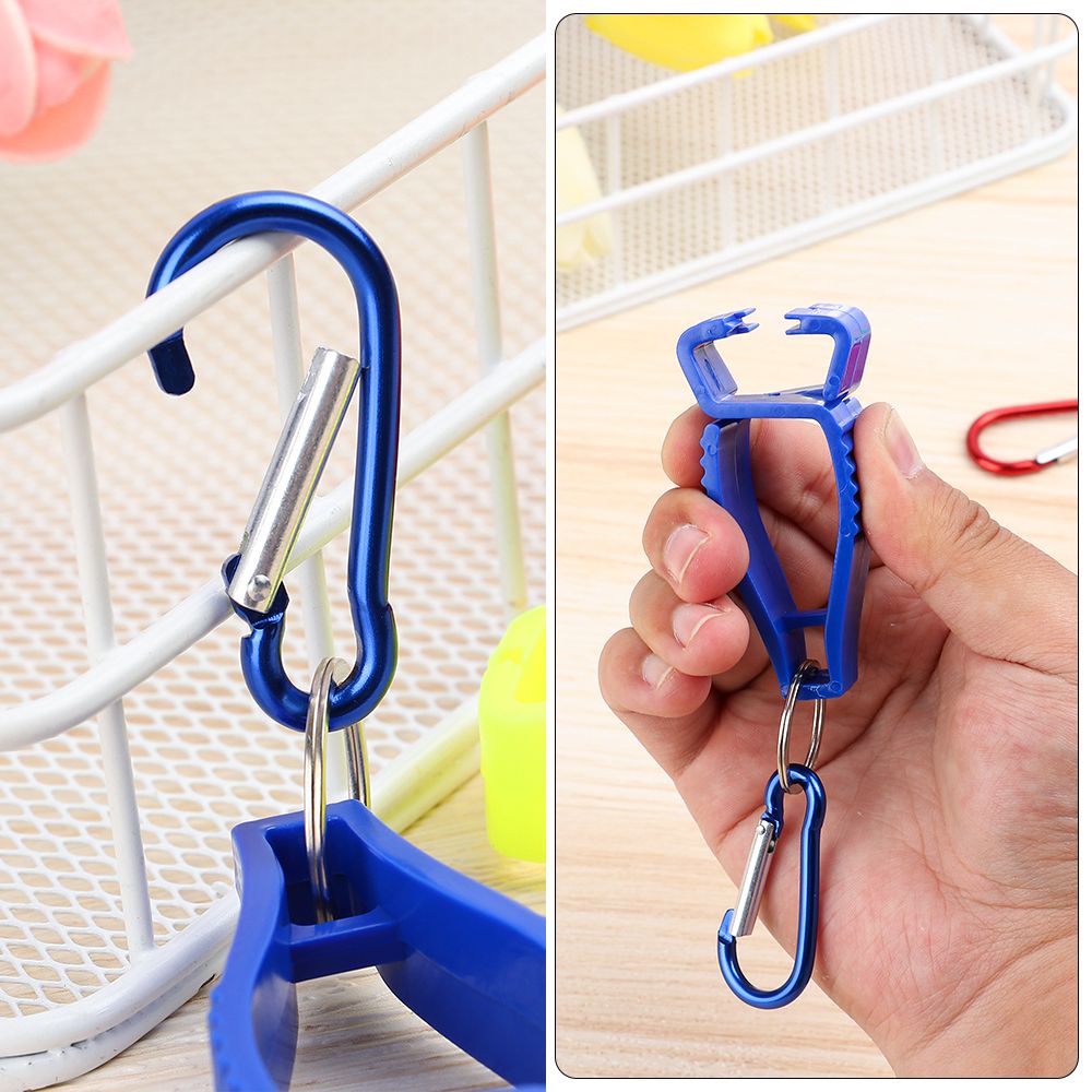 Kẹp Móc Treo Găng Tay 6 Màu 11.5cm Đa Năng Chất Lượng Cao