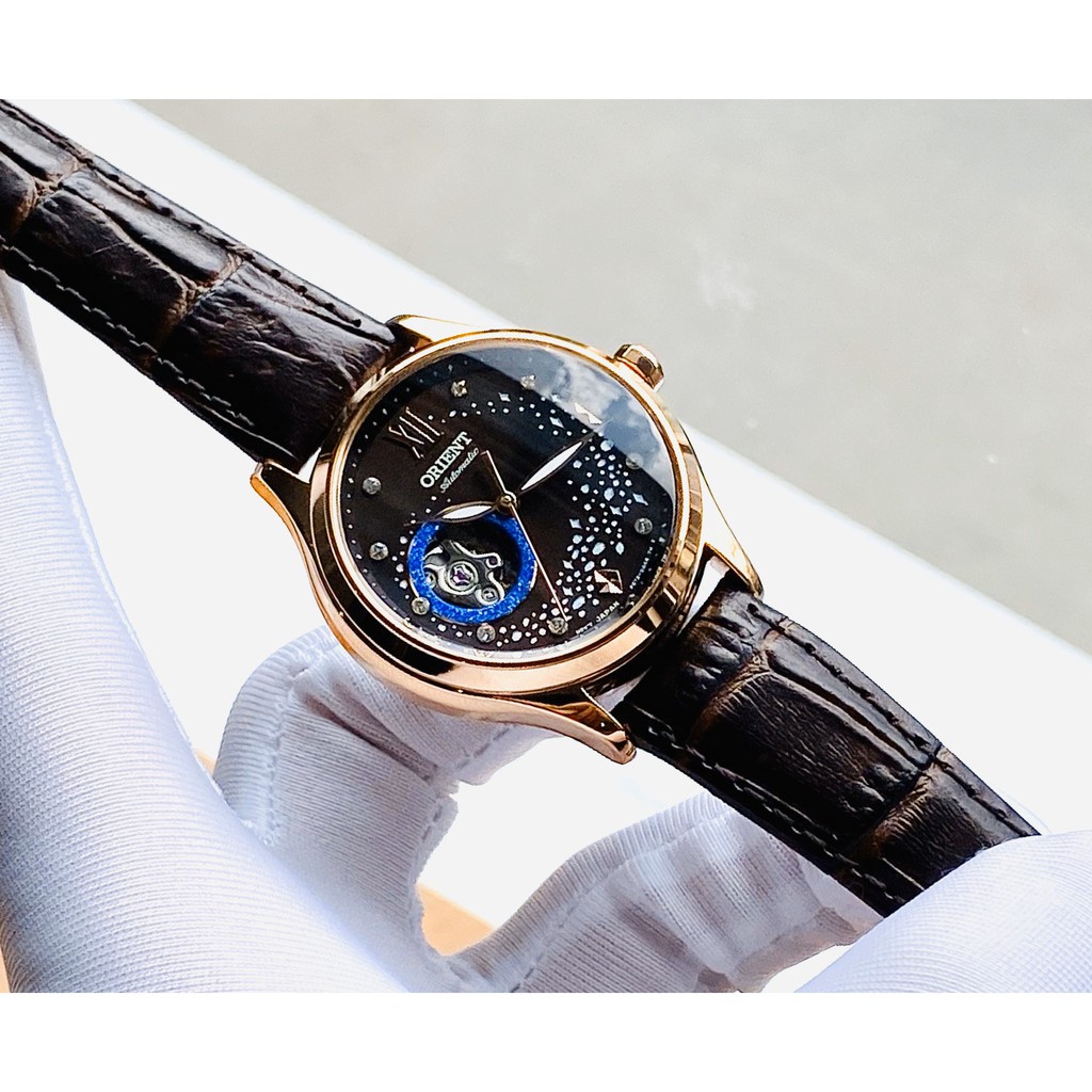 Đồng hồ nữ chính hãng Orient RA-AG0017Y10B - Máy Automatic - Kính Sapphire - Dây da