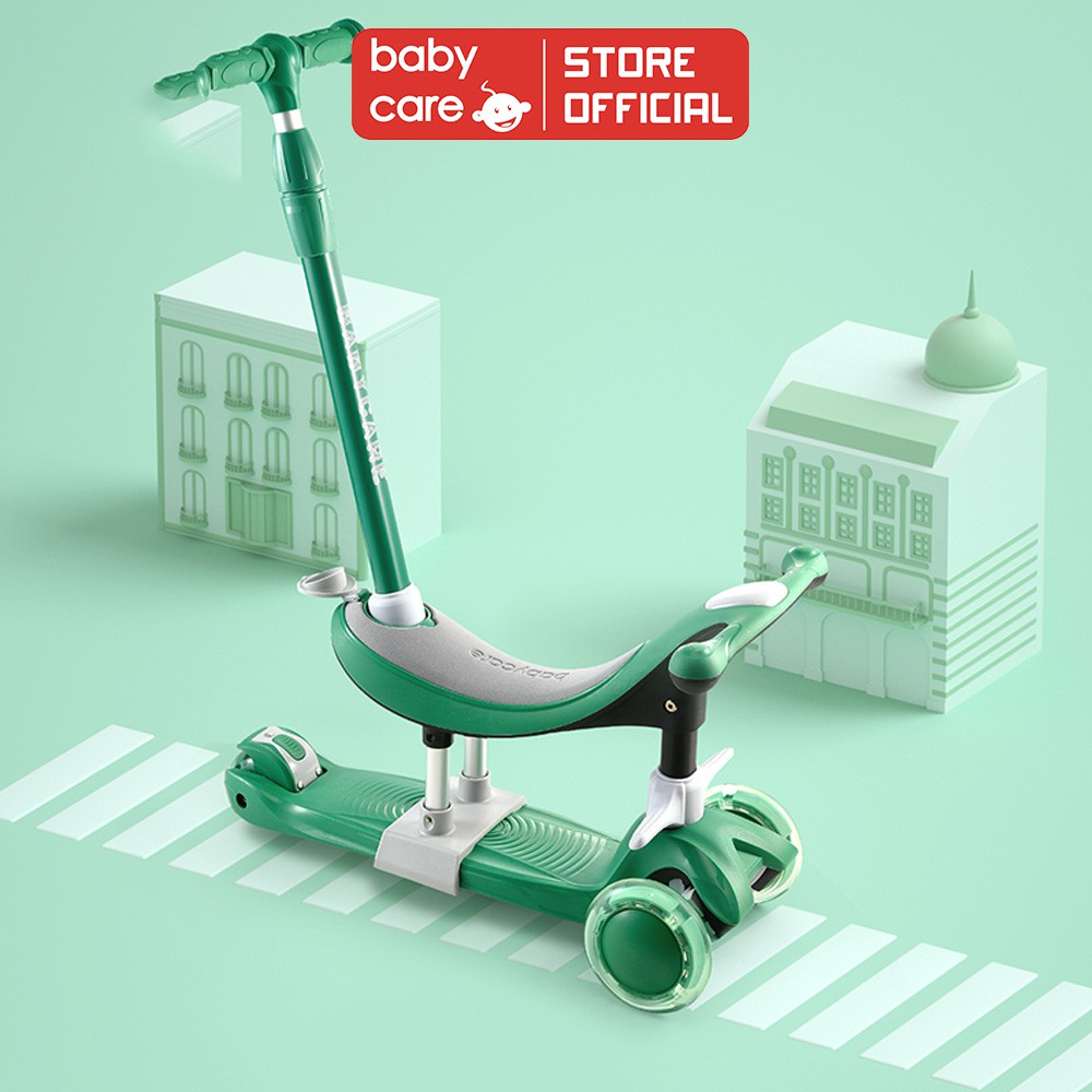 Xe trượt BC BABYCARE đa năng 3in1 vui chơi cho bé - BC7924