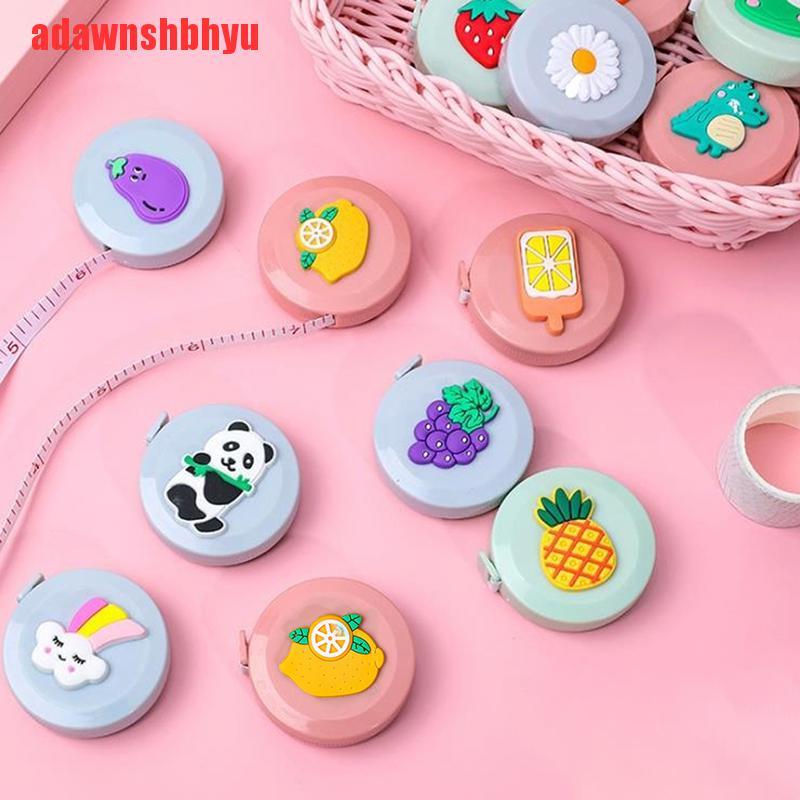 Thước dây thu gọn được họa tiết hoạt hình đáng yêu nhỏ gọn dành cho đo số đo cơ thể