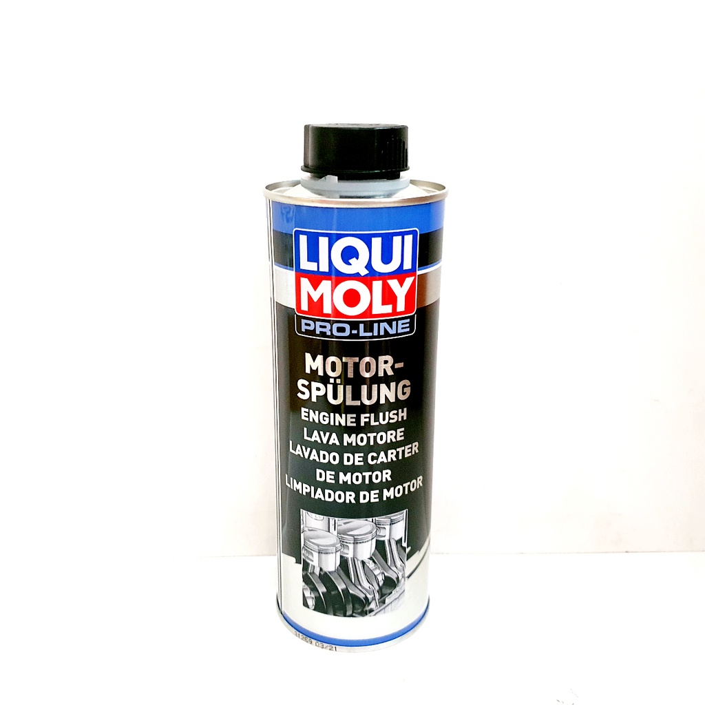 Liqui Moly Pro-Line Engine Flush 500ML Phụ Gia Súc Rửa Động Cơ Chuyên Dụng Cho Xe Hơi - ÔTô- Sản xuất tại Đức.