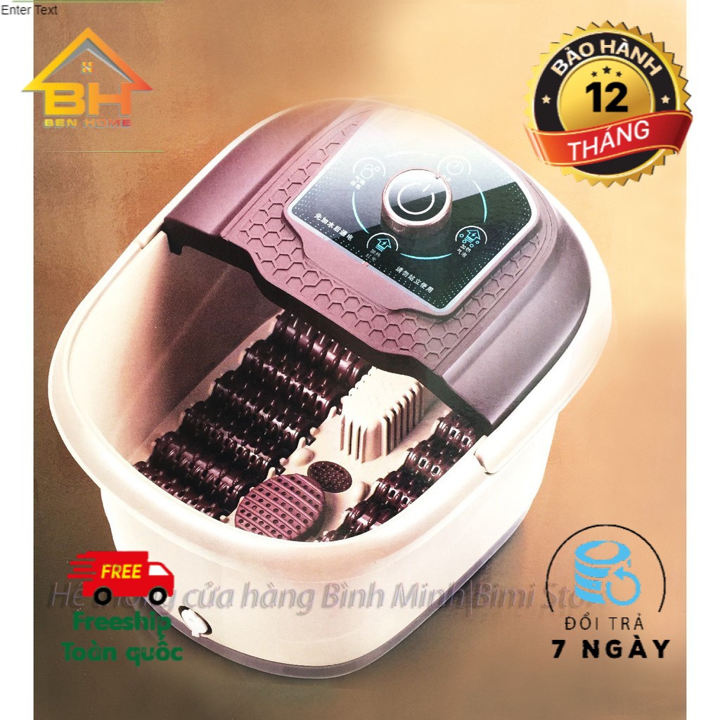 Chậu ngâm chân massage cao cấp - Bồn ngâm chân mát xa hồng ngoại Tự làm nóng nước