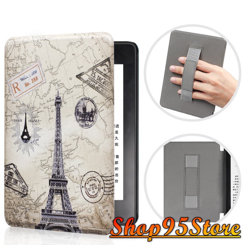Bao da Kindle Paperwhite 4 (10th) có đai xỏ ngón - Kindle Paperwhite Gen 4 (10th)