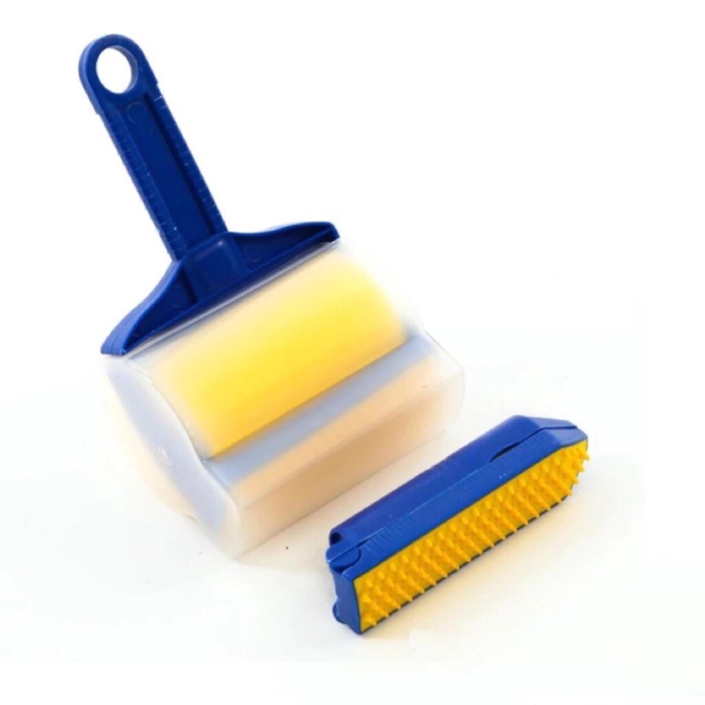 Cây Lăn Bụi Làm Sạch Quần Áo Ga Giường, Sofa, Lông Chó Mèo Tiện Lợi Dễ Sự Dụng Thông Minh Sticky Buddy