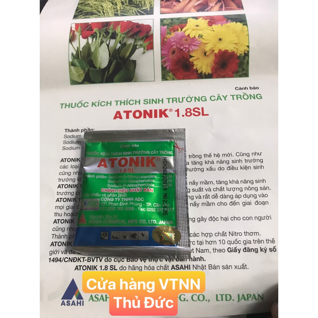 Thuốc kích thích sinh trưởng cây trồng ATONIK 1.8 SL ( 1 gói )