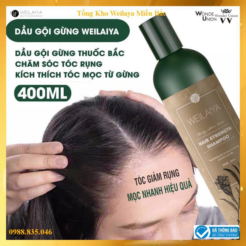 Dầu Gội Đầu Weilaiya Tinh Chất Hà Thủ Ô 400 Ml | BigBuy360 - bigbuy360.vn