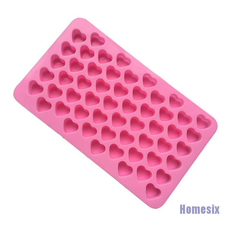 Khuôn Silicone Làm Đá / Sô Cô La / Bánh Kẹo Hình Trái Tim 3d Diy