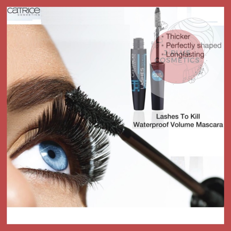 Mascara Dày Mi Chống Nước Catrice Lashes To Kill Volume Waterproof