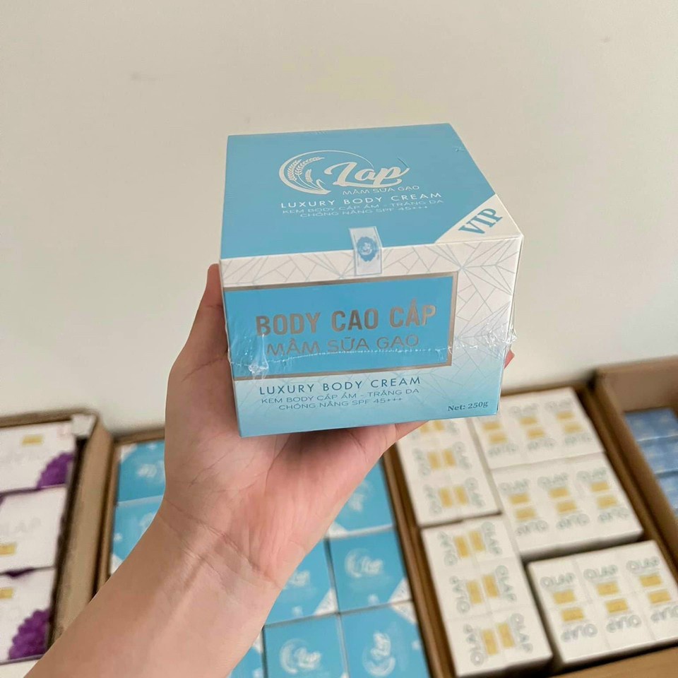 Kem Dưỡng Trắng Da Body Cao Cấp Mầm Sữa Gạo OLAP 250gr