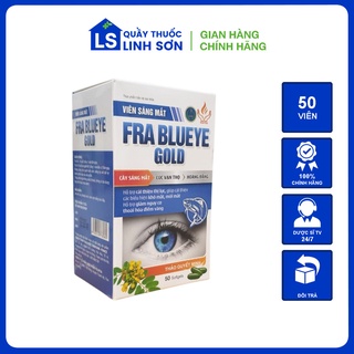 Viên uống bổ não sáng mắt Frablueye France hộp 50 viên