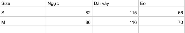 Váy ren dáng dài