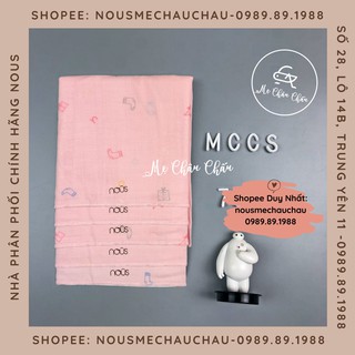 Set 5 khăn sữa hồng noel vải xô nous