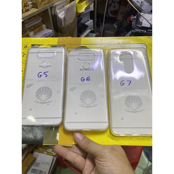 Ốp lưng LG G5 , G6 dẻo trong suốt thời trang .