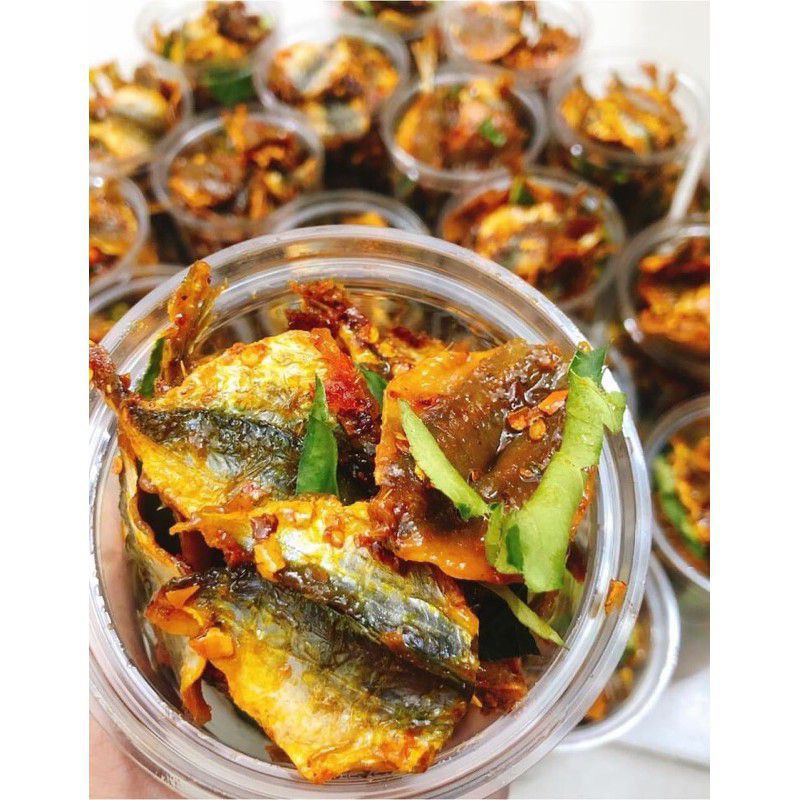 hủ pet-300gr cá chỉ vàng sốt chanh