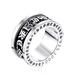 Nhẫn chữ Chrome Heart Xoay đẹp