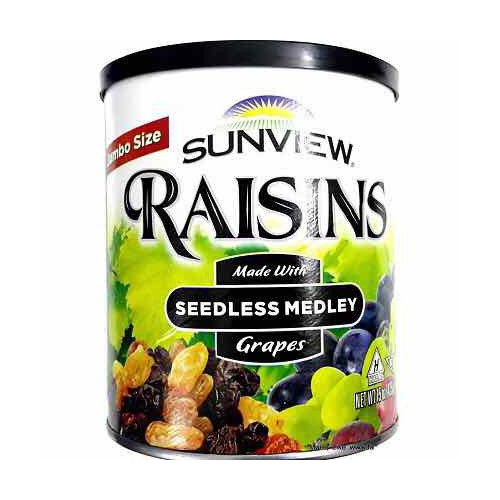 Nho Khô Mỹ Không Hạt Sunview Raisins 425g (Nho Thập Cẩm)- DATE:05.222- HẠT TO ĐỀU- CHÍNH HÃNG | BigBuy360 - bigbuy360.vn