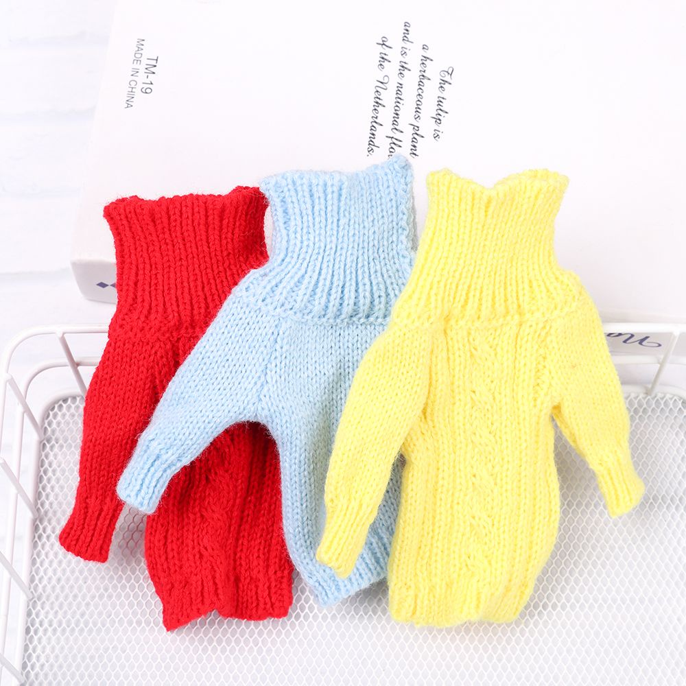 Áo khoác len họa tiết da báo nhiều màu sắc cho búp bê tỉ lệ 1 / 6