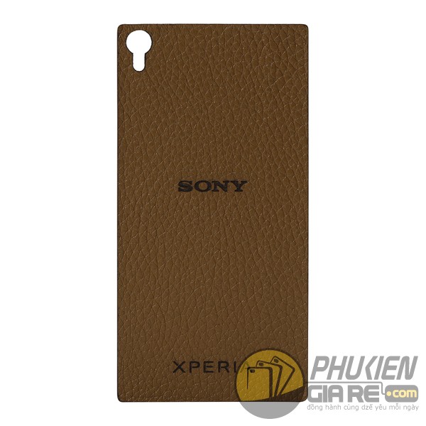 Miếng dán da Sony Z4  da bò 100%