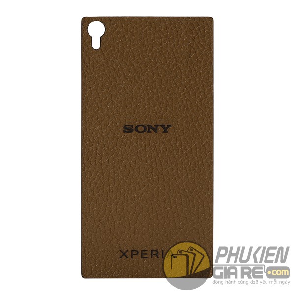 Miếng dán da Sony Z3V da bò 100% (Made in Việt Nam)