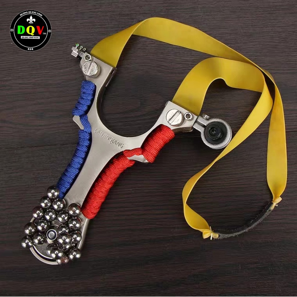 Bộ Ná Cao Su - Ná Thun Hợp Kim INOX kèm phụ kiện đèn laze siêu có nam châm