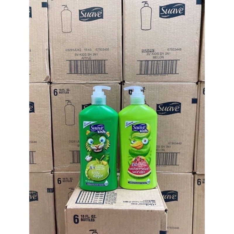 Sữa tắm Suave Kids 1.18L