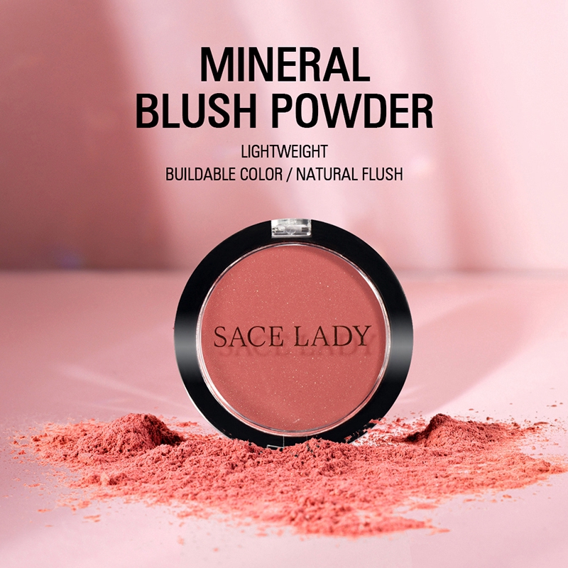 hấn má hồng màu đơn sắc dạng nén SACE LADY lâu trôi, màu sắc rạng rỡ tự nhiên | BigBuy360 - bigbuy360.vn