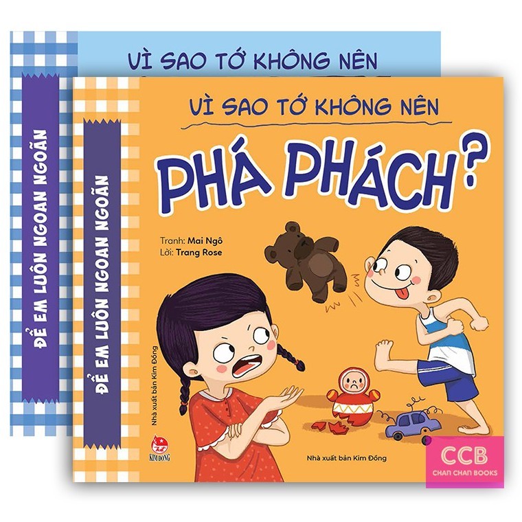 Combo Sách - Để em luôn ngoan ngoãn ( Bộ 2 - 10 Cuốn ) - NXB Kim Đồng - Chanchanbooks