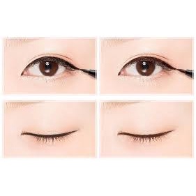 Bút dạ kẻ mắt không lem, không trôi Hàn Quốc Karadium Waterproof Brush Liner Black