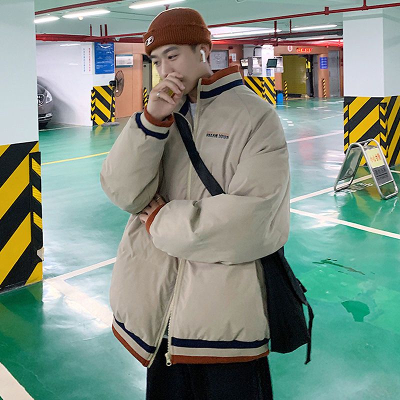 ÁO PHAO UNISEX HOẠ TIẾT SỌC VIỀN ÁO HÀNG DÀY DẶN