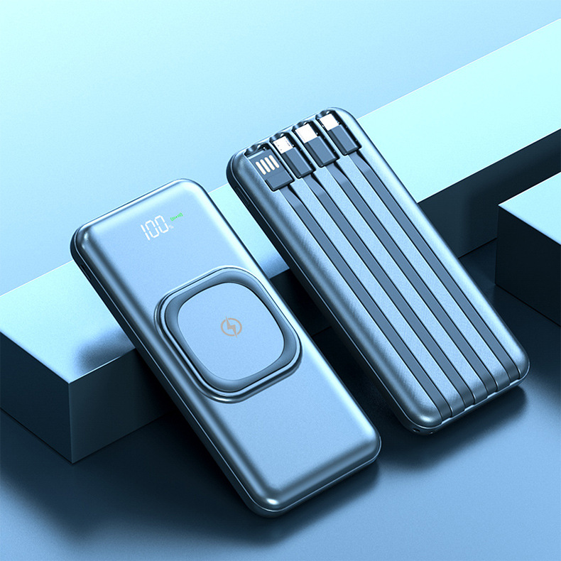 Sạc Dự Phòng Không Dây 20000 Mah Cho Iphone / Android